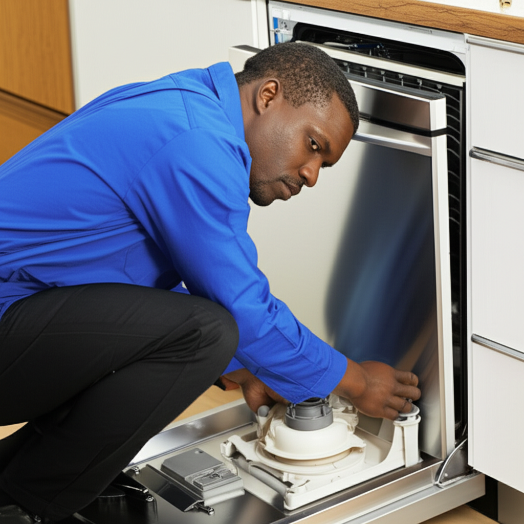 Premium dishwasher repair for Miele, Bosch, and Cove