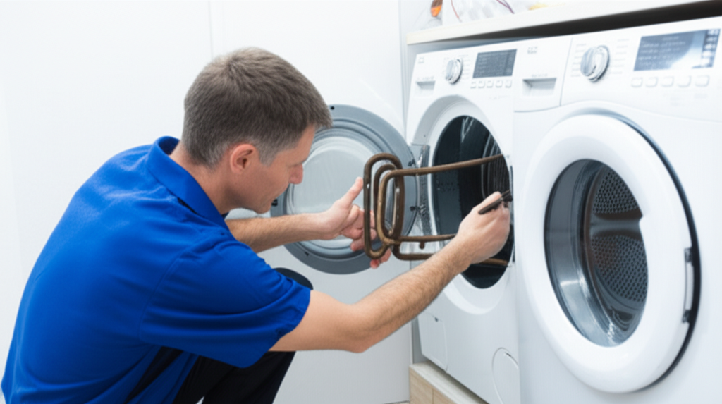 Professional dryer repair service in Armonk area