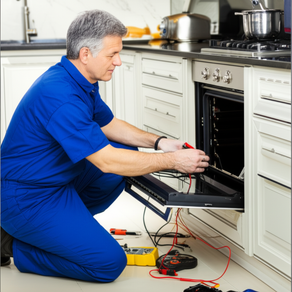Professional oven repair service for Wolf and premium brands