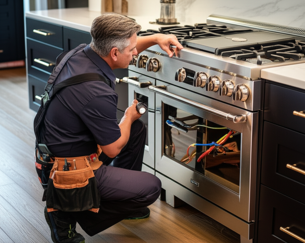 Wolf and Viking range repair by experienced technician